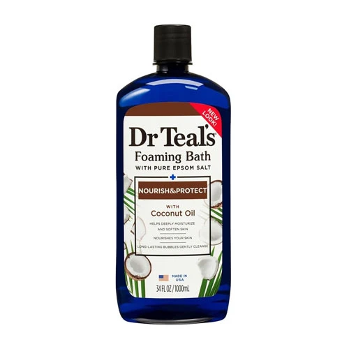 Dr Teal's Foaming Bath with Coconut Oil, 1.36kg 1