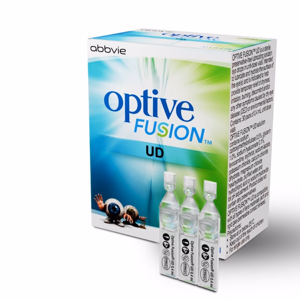Optive Fusion UD Eye Drops 0.4 mL 30's 3