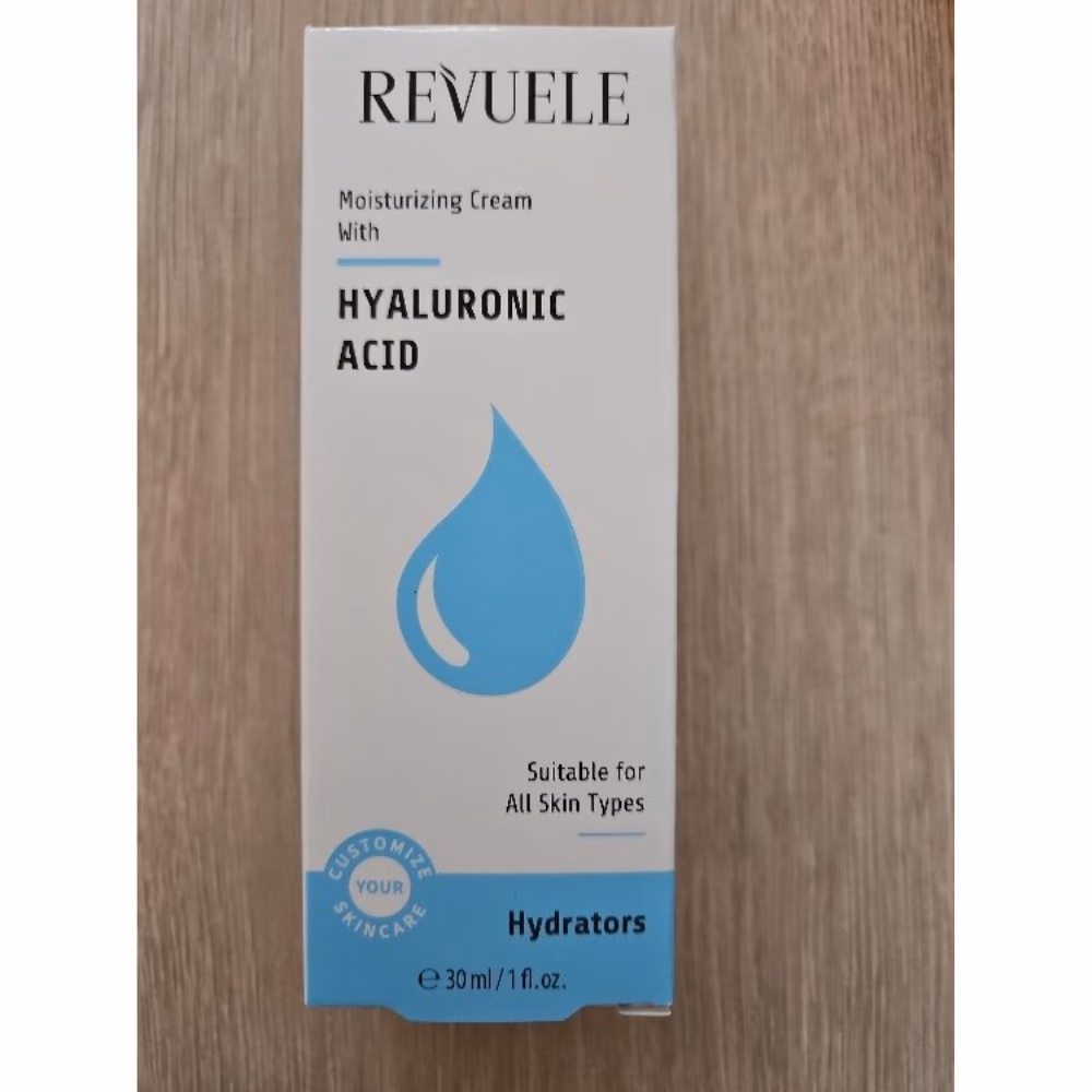 Revuele Moisturizing Cream with Hyaluronic Acid 30ml 2