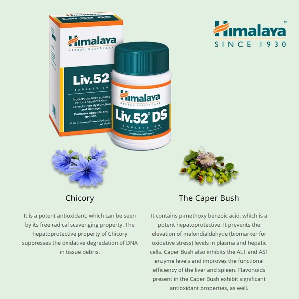Himalaya Liv.52 DS Tablets 90s 2