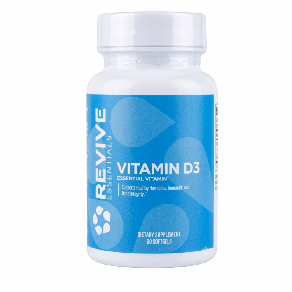 Revive Vitamin D3 125mcg (5000 IU) 60 Softgels