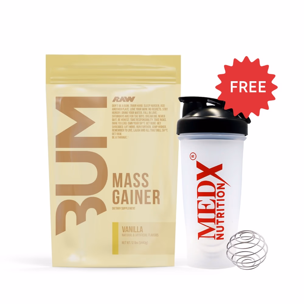 Raw Cbum Mass Gainer Vanilla 12LB