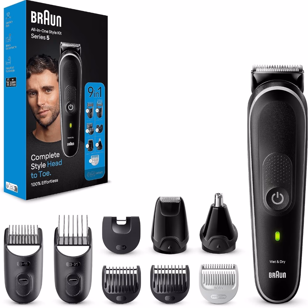 Braun Series 5 9-in-1 Style Kit – All-in-One Grooming Set 2