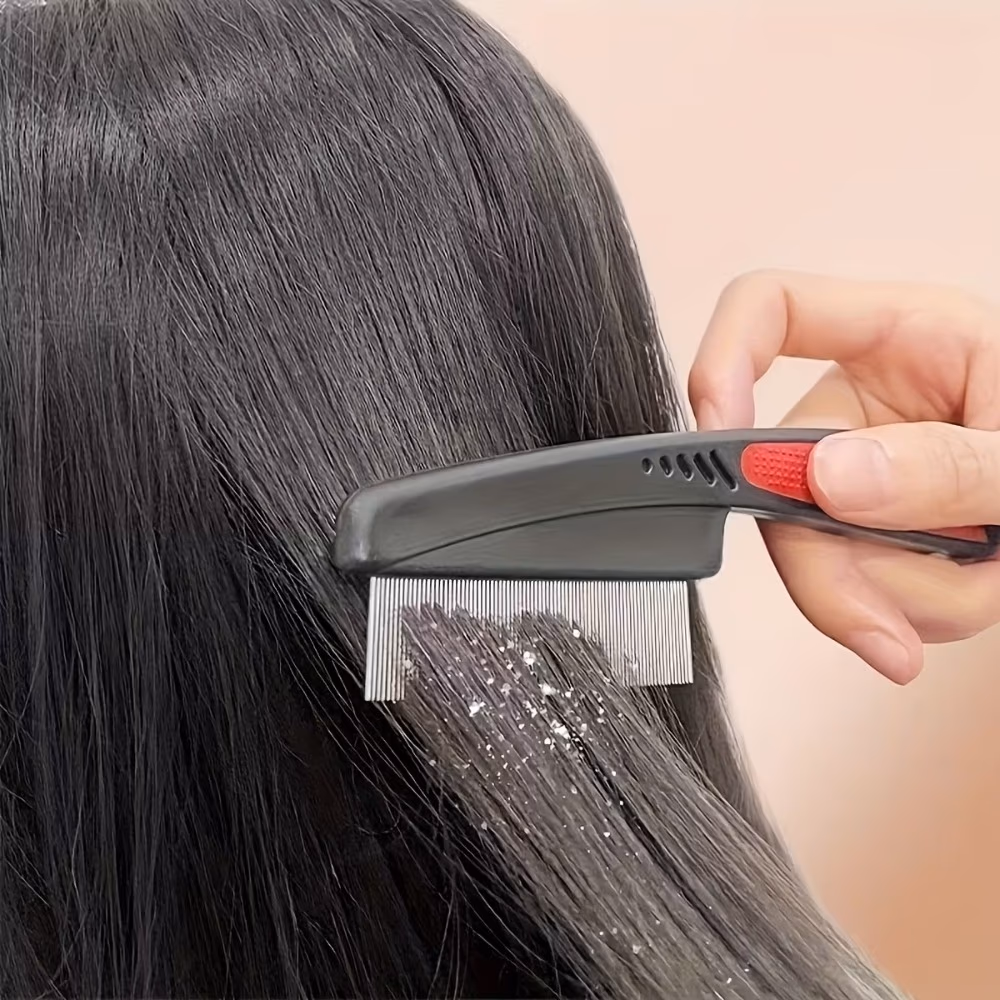 EzyCare Short Metallic Lice Comb – Model 18330 3