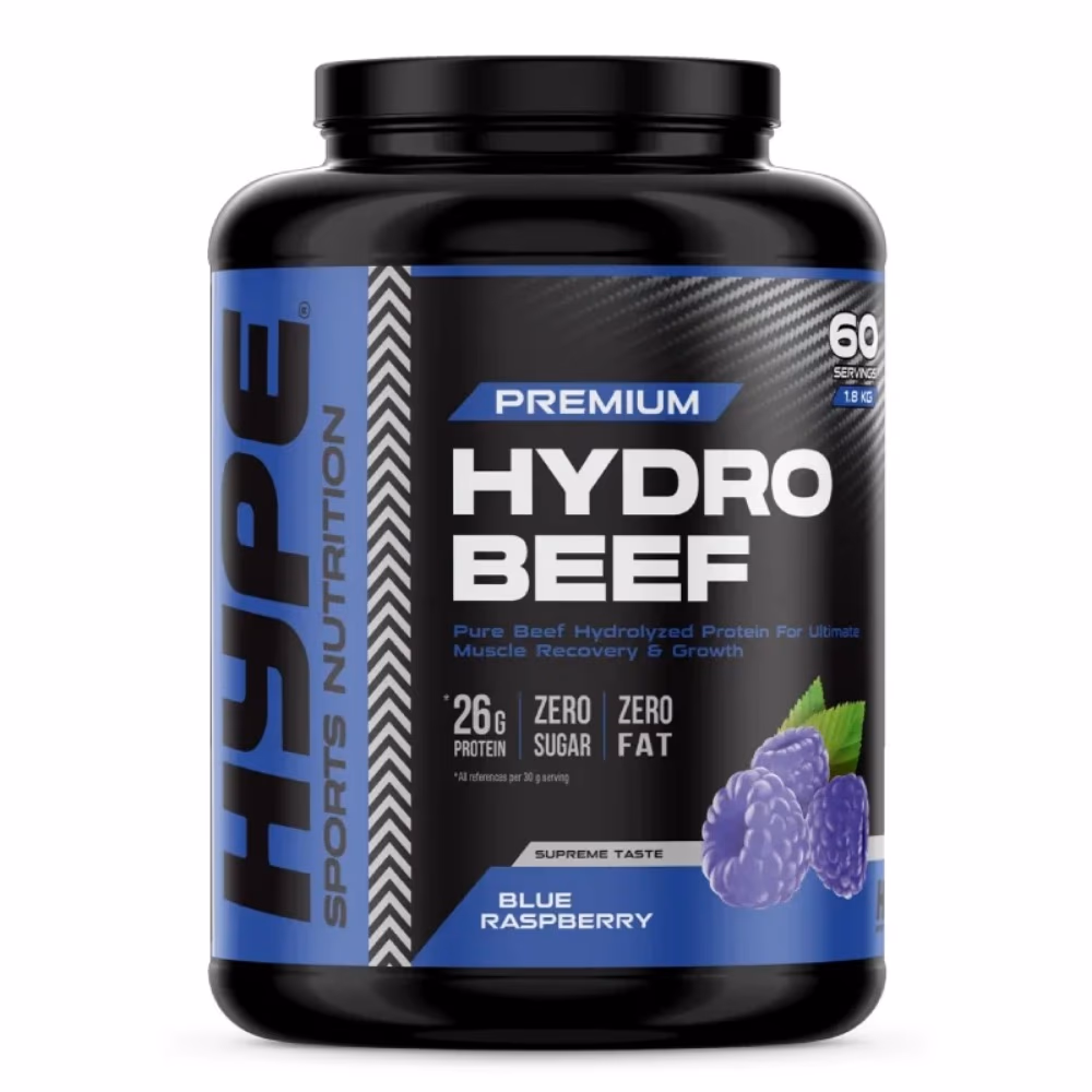 Hype Premium Hydro Beef (1800g) – Blue Raspberry 1
