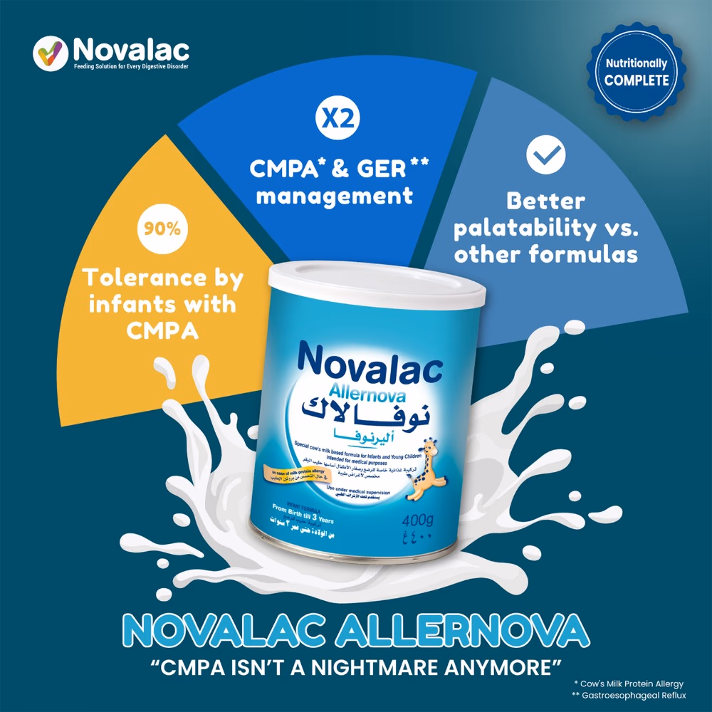 Novalac Allernova Milk Powder 400gm 4