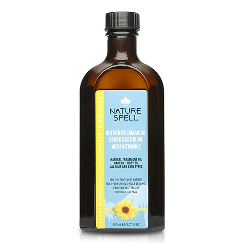 Nature Spell Authentic Jamaican Black Castor Oil with Vitamin E 150ml 1