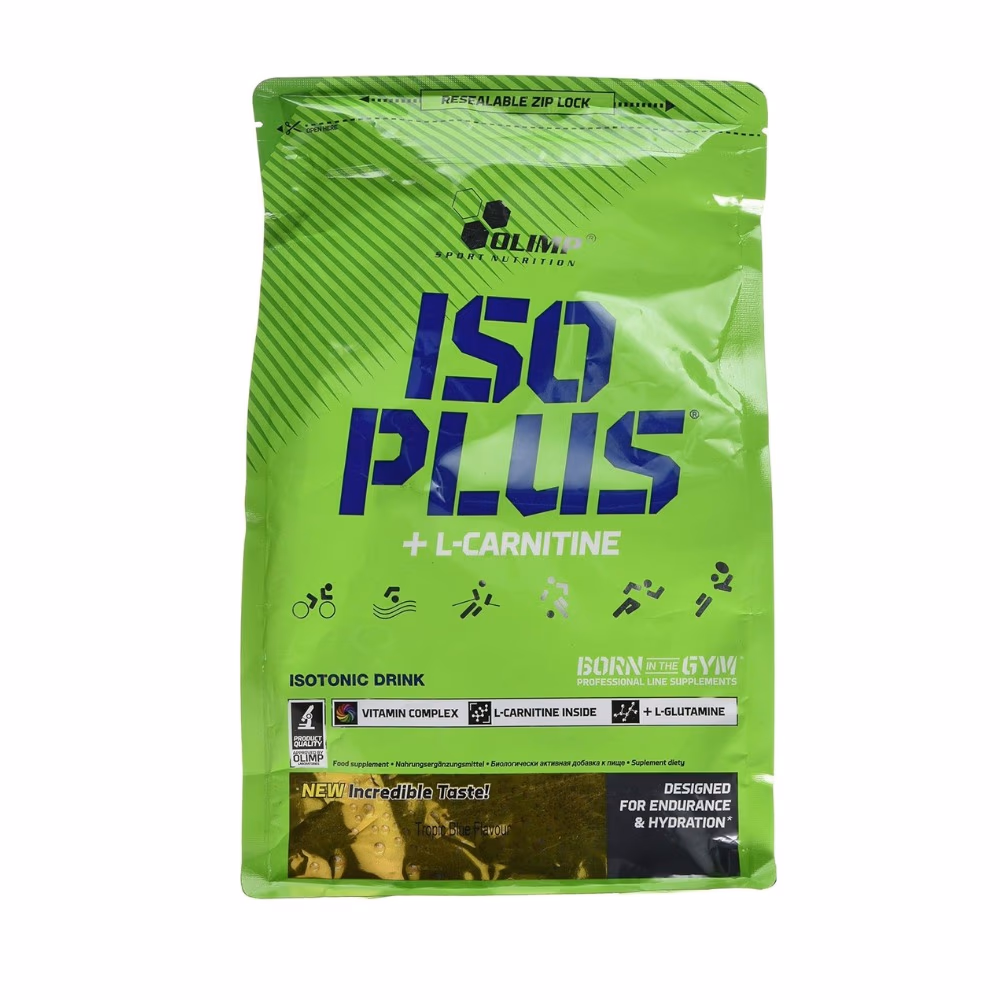 Olimp Iso Plus Isotonic Drink Tropical Blue 1505g