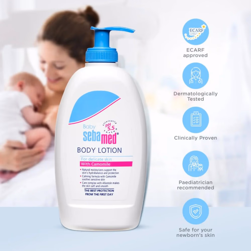 Sebamed Baby Lotion With Pump 400ml 2
