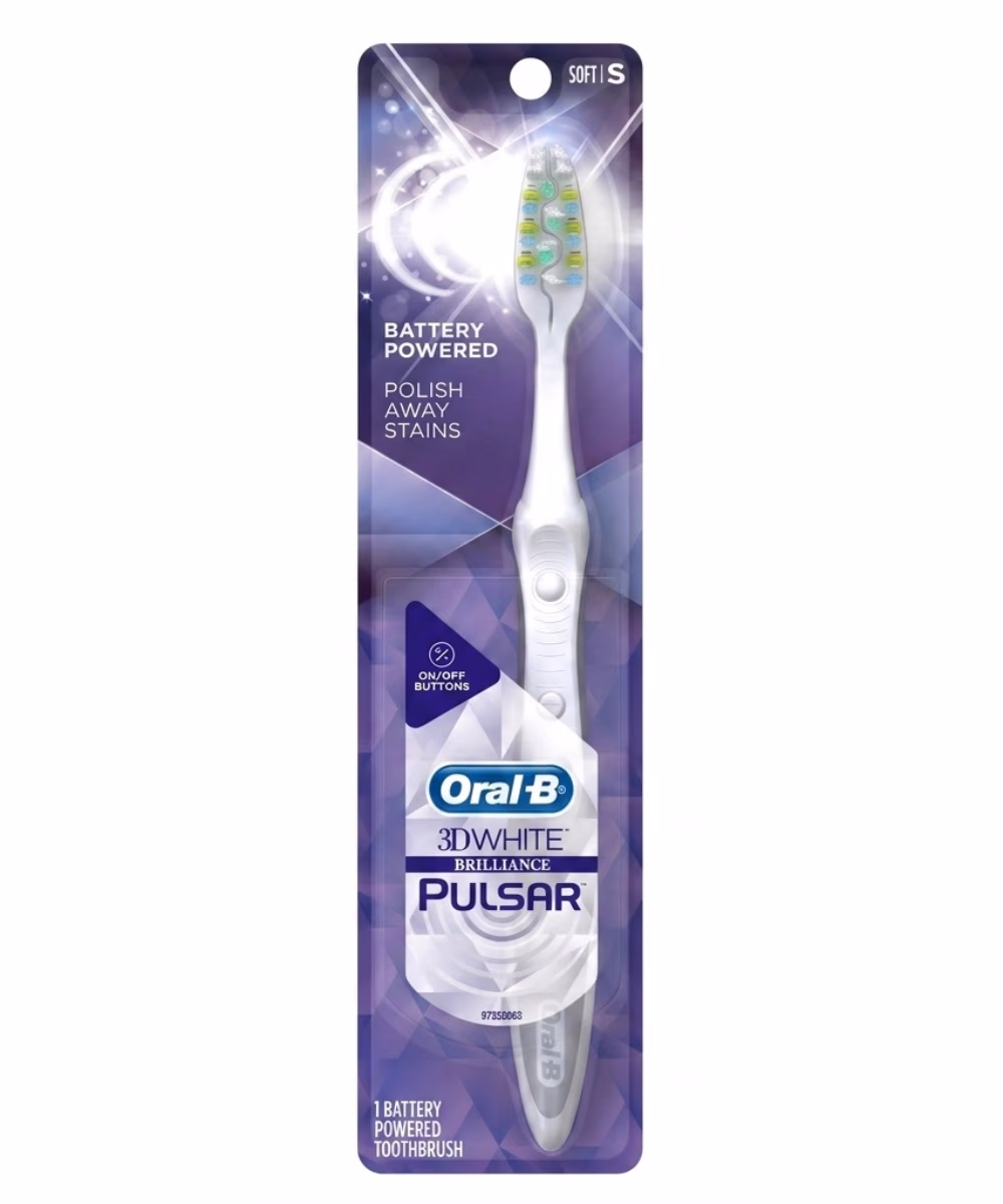 ORAL B Pulsar 3D White Whitening Therapy Soft Toothbrush