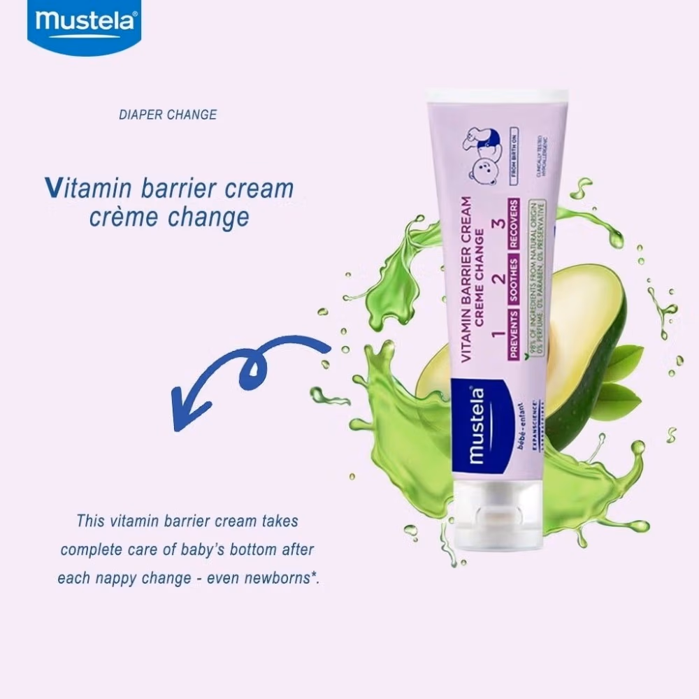 Mustela Vitamin Barrier Cream 50ML 4