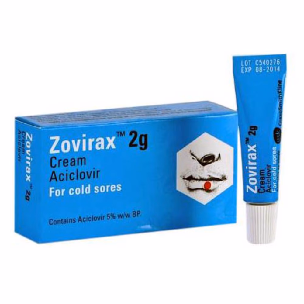 Zovirax Cream 2g Tube 4