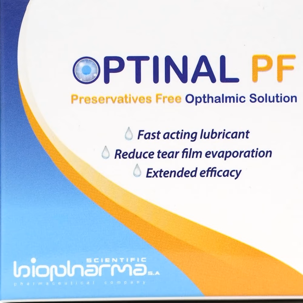 Optinal PF Preservative Free Lubricating Eye Drops, 20 Single Use Ampoules x 1ml 3