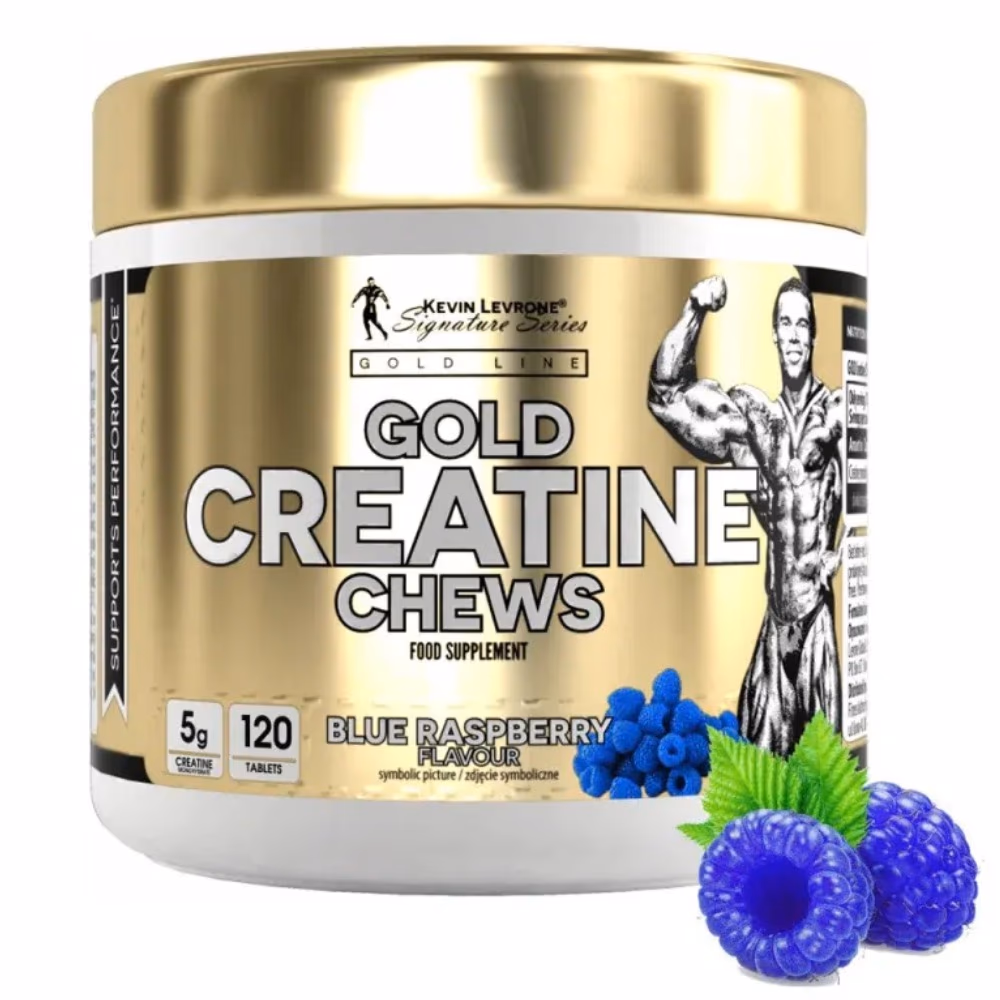 Kl Gold Creatine Chews Blue Raspberry 120 Tablets 1