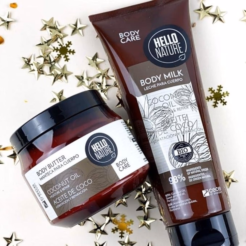 Hello Nature Coconut Oil Body Butter 250ml 3