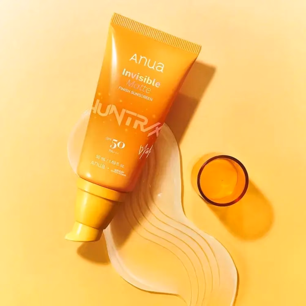 Anua Invisible Matte Finish Sunscreen SPF50+ PA++++, 50ml – Lightweight Oil-Control Sun Protection for a Seamless Matte Look 3