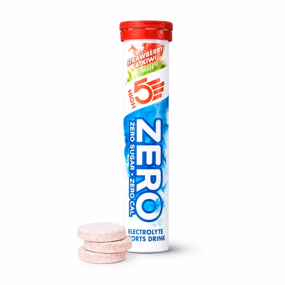 HIGH5 ZERO Electrolyte Drink Strawberry Kiwi – 20 Effervescent Hydration Tablets 1