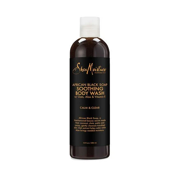 SheaMoisture African Black Soap Soothing Body Wash (384ml)