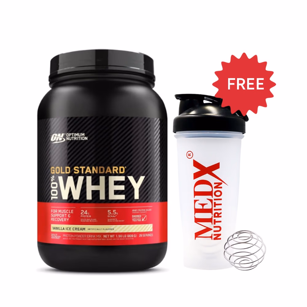Optimum Nutrition Gold Standard 100% Whey Vanilla Ice Cream 2lb