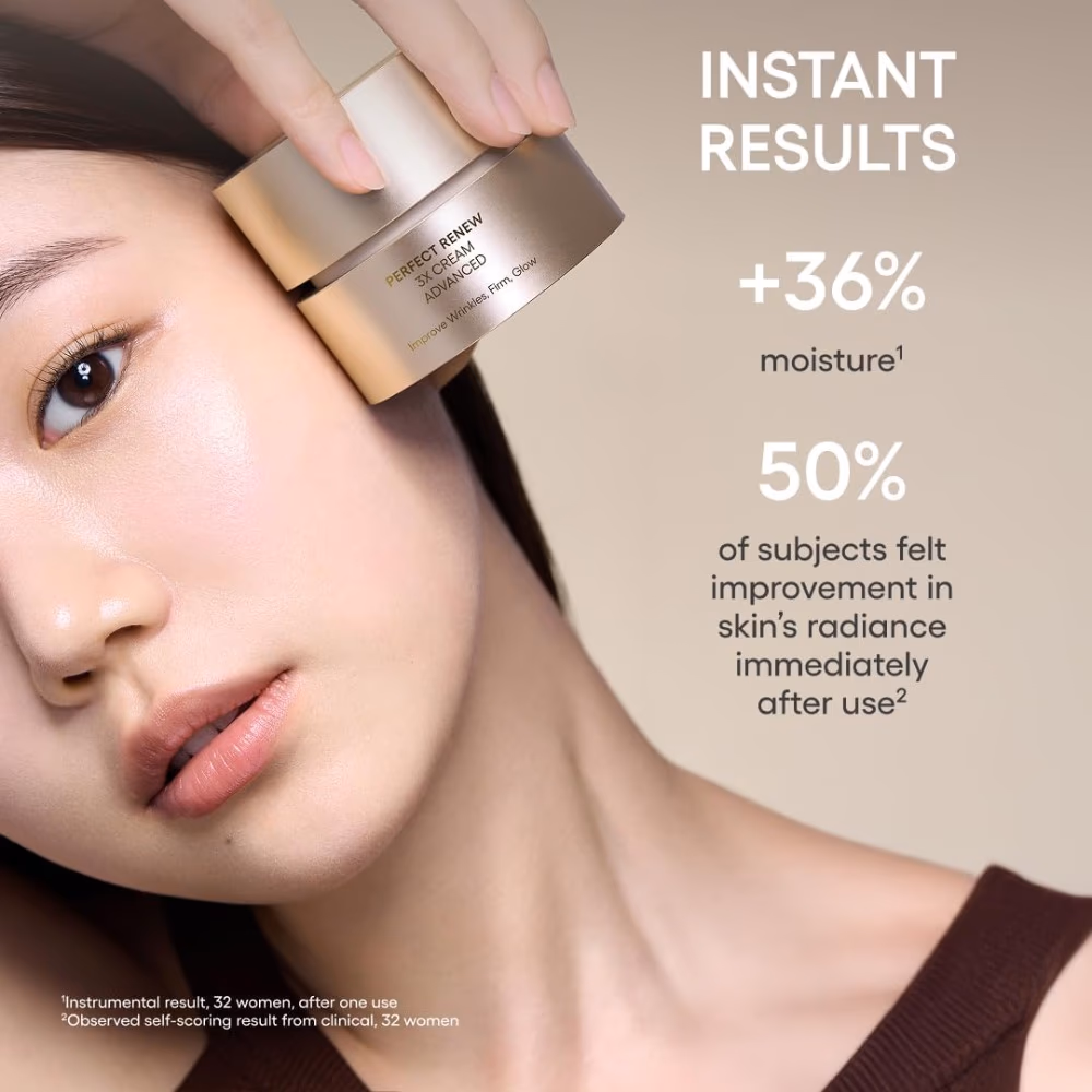 Laneige Perfect Renew 3X Cream Advanced Anti Ageing Face Cream for Wrinkle Improvement, Firming & Radiance 50ml 3