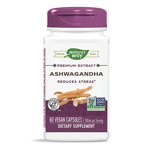 Natures Way Ashwagandha -60 Capsules 1