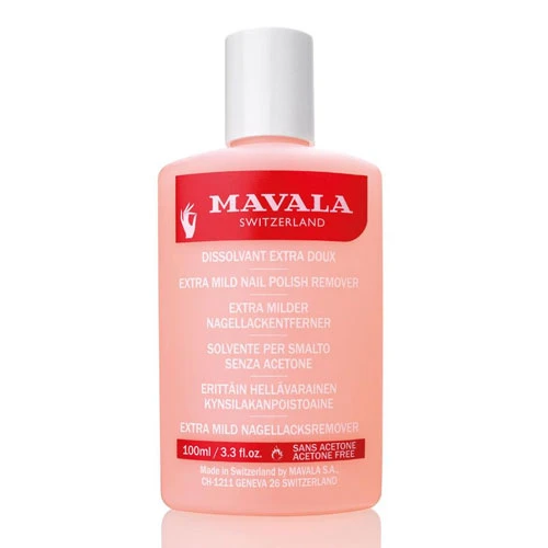 Mavala Extra Mild Nail Polish Remover 100ml (Pink)