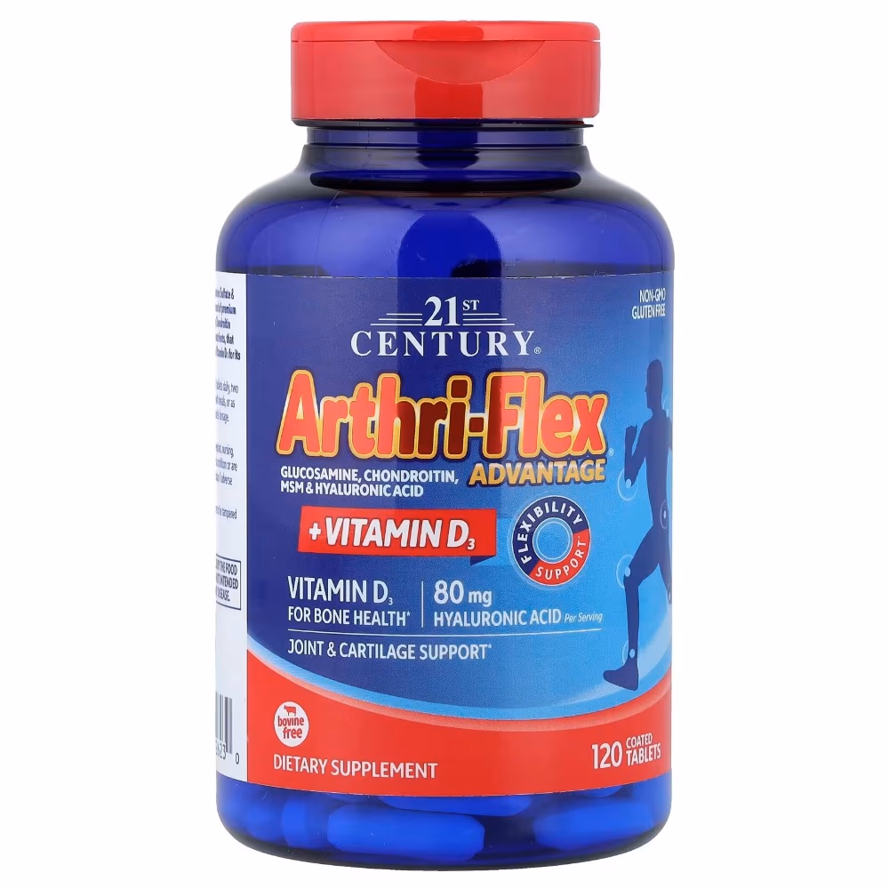 Arthri-Flex Advantage Tablets with MSM, Glucosamine, Chondroitin & Hyaluronic Acid – 120 Count 2