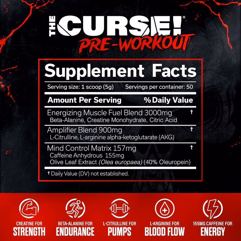 JNX Sports The Curse Sweet Melon-50 Capsules  2