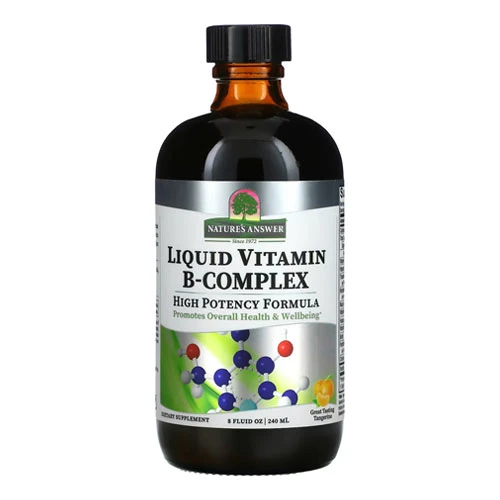 Natures Answer Liquid Vitamin B-Complex 240ml-Tangerine Flavor 1