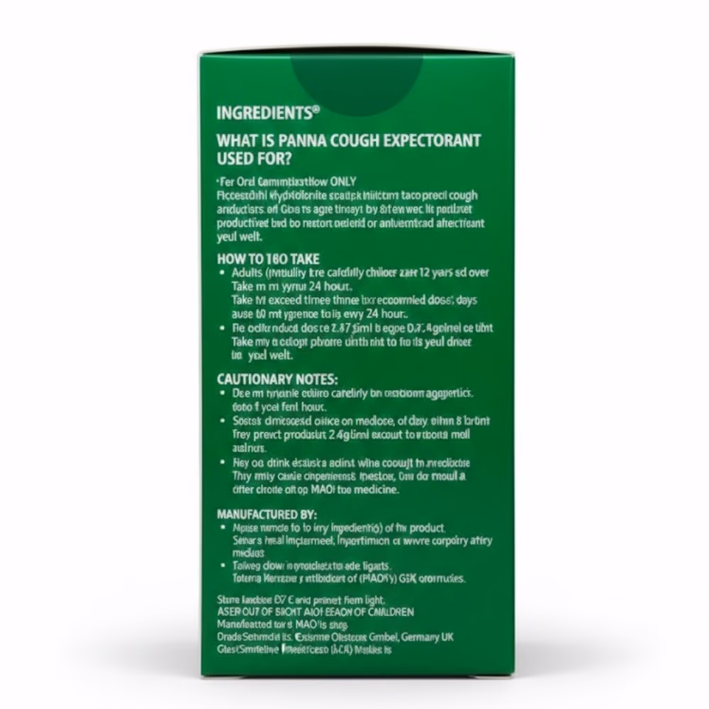 Pana Cough Wet Cough & Cold syrup 200ml 3