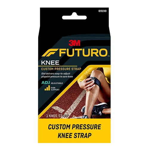 3M Futuro Knee Custom Pressure Strap (09190) - Adjustable Size - 1 Knee Support 1