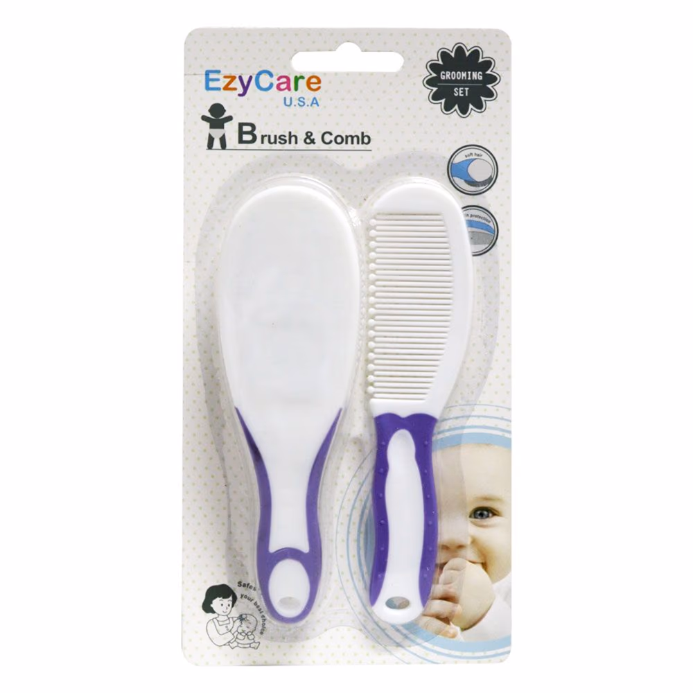 EzyCare Brush & Comb Set