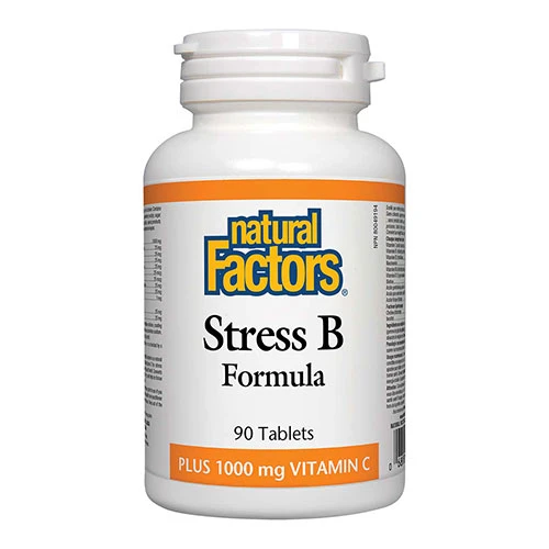 Natural Factors Stress B Formula 1000 mg 90 Tablets