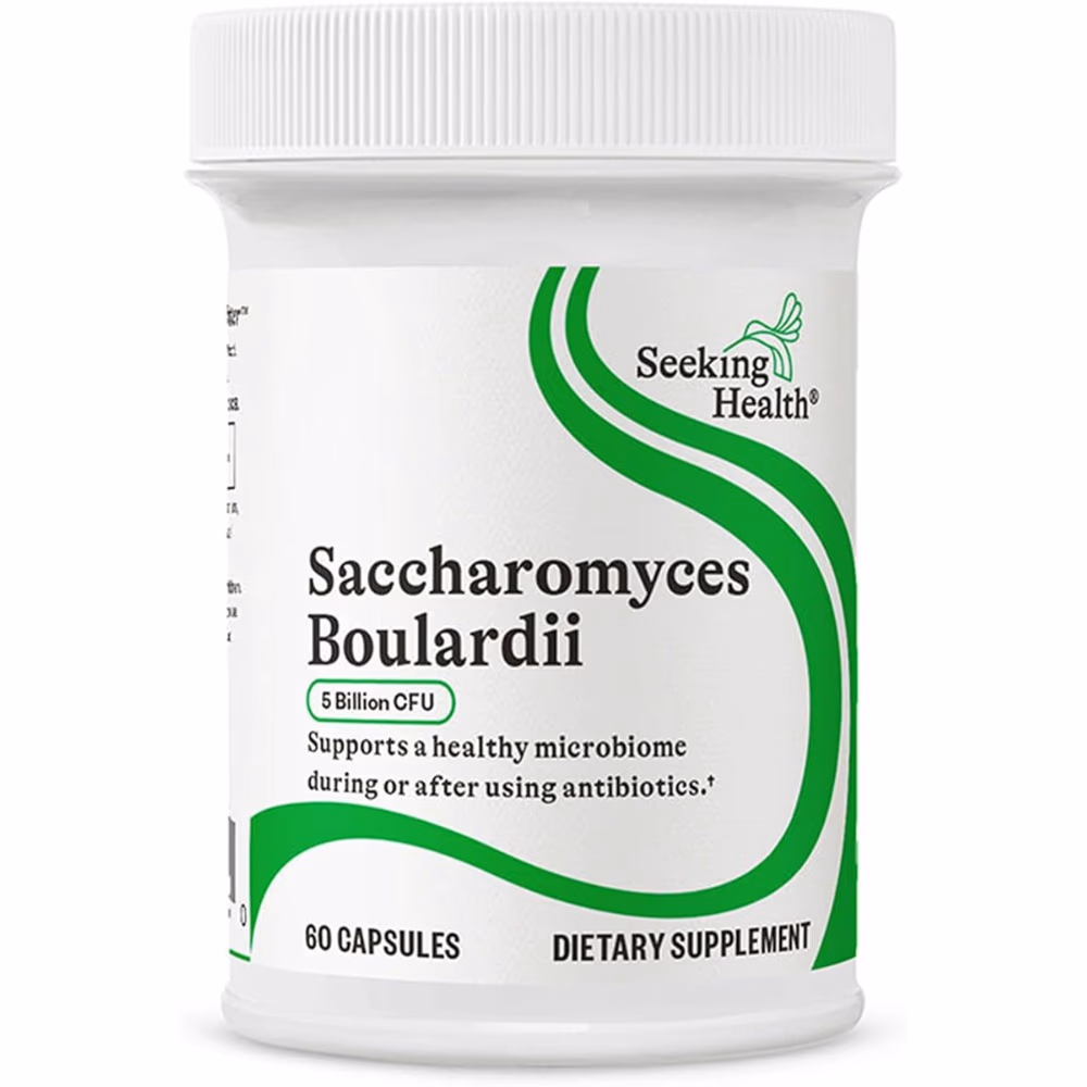 Seeking Health Saccharomyces Boulardii-60 Capsules