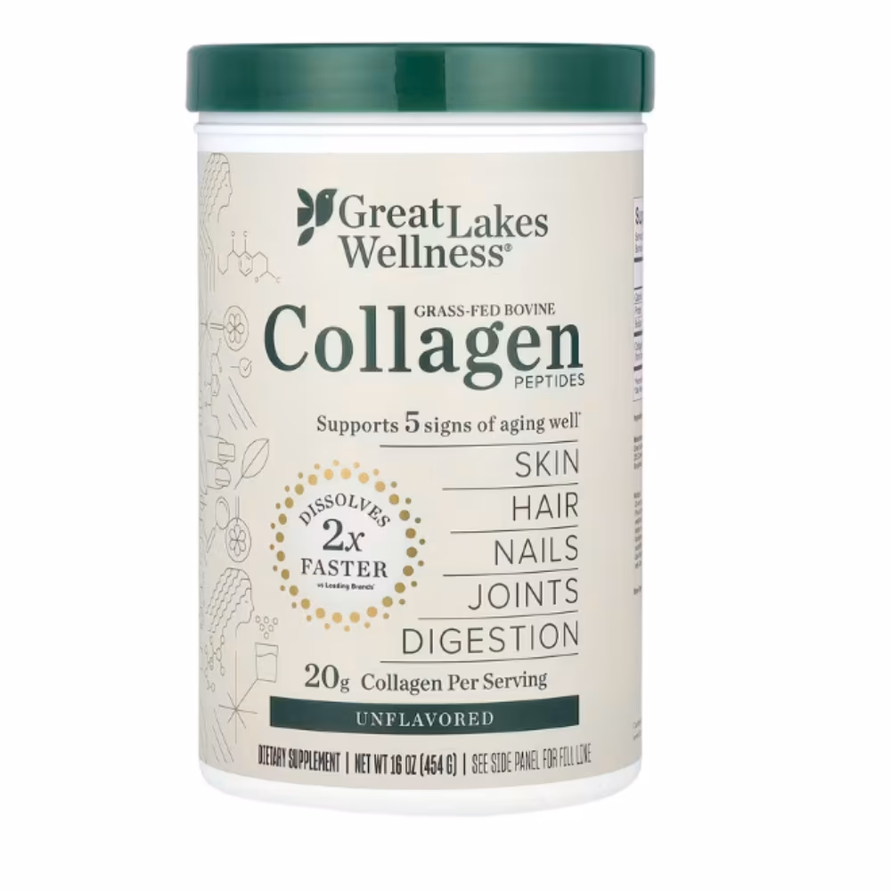Great Lakes Wellness Collagen Peptides Unflavored 454g