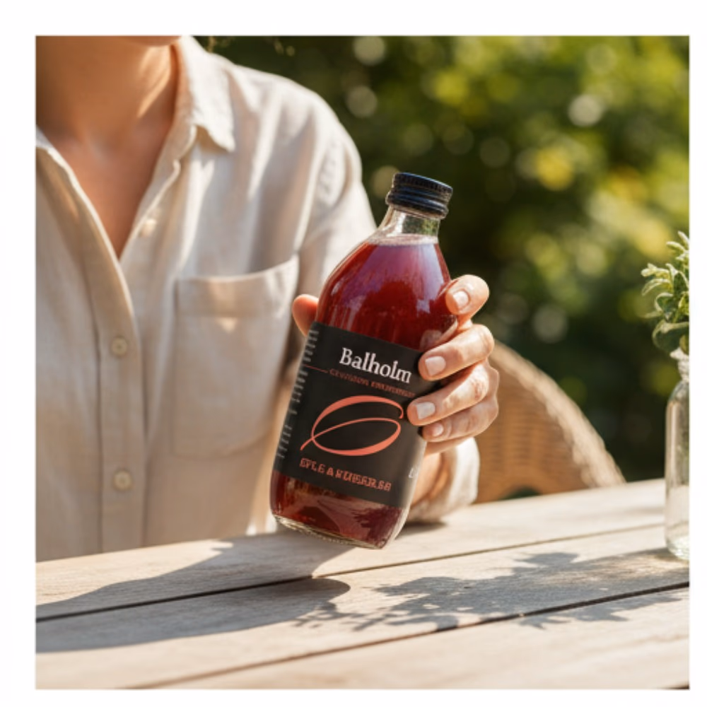 Balholm Organic Fruit Juice 330ml – Apple & Cherry | Cold Pressed, No Concentrate | Norwegian Fjord Fruit 2