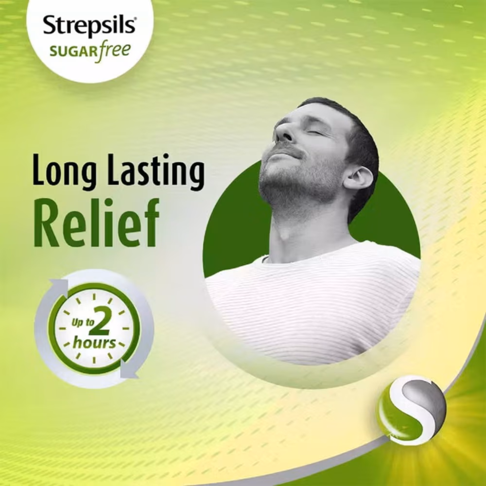 Strepsils Lemon Sugar Free - 36 Lozenges 2