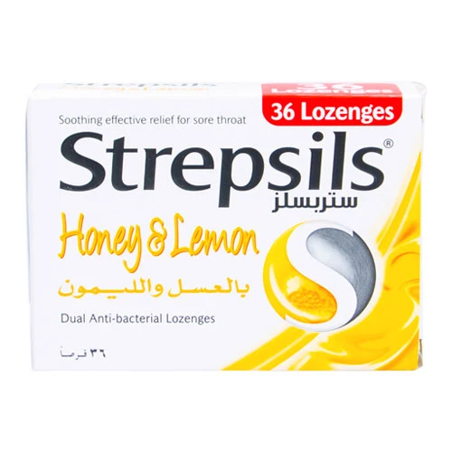 Strepsils Honey &amp; Lemon - 36 Lozenges 1