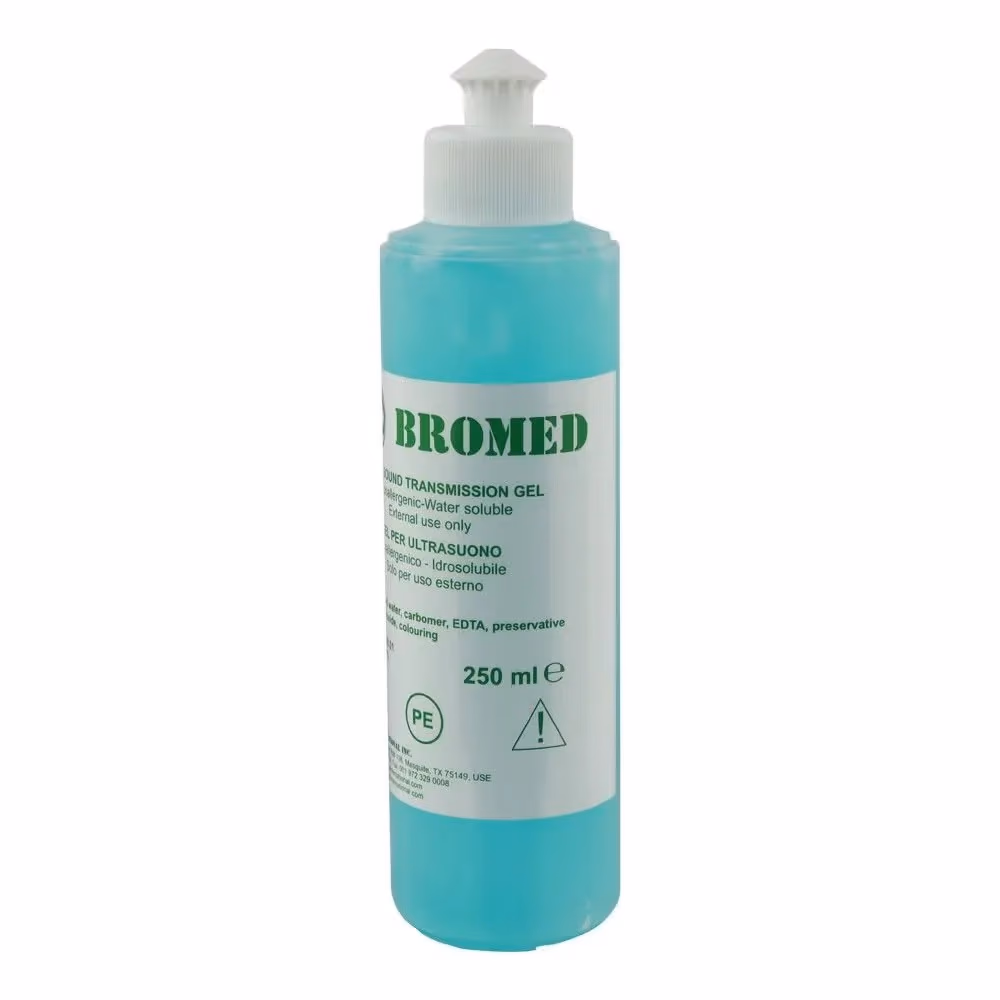 Bromed Ultrasound Transmission Gel Blue 250ml 1