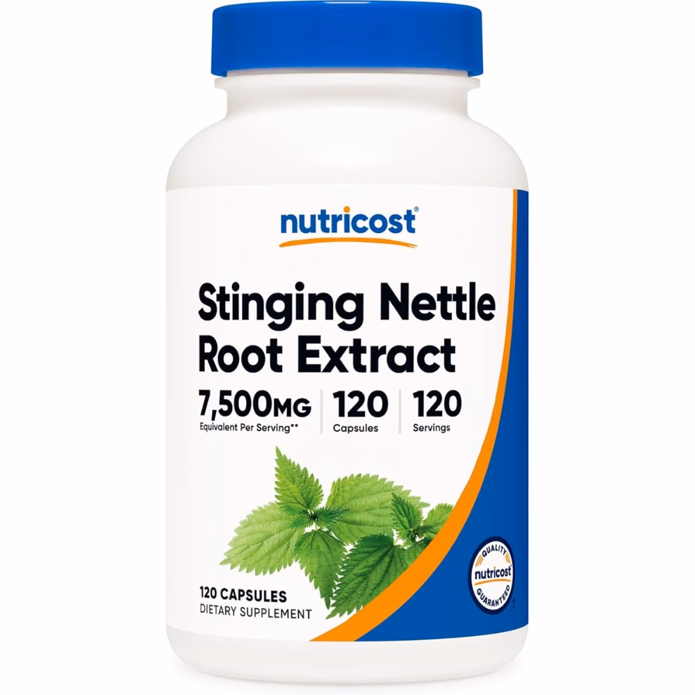 Nutricost Stinging Nettle Root Extract 7500mg-120 Capsules