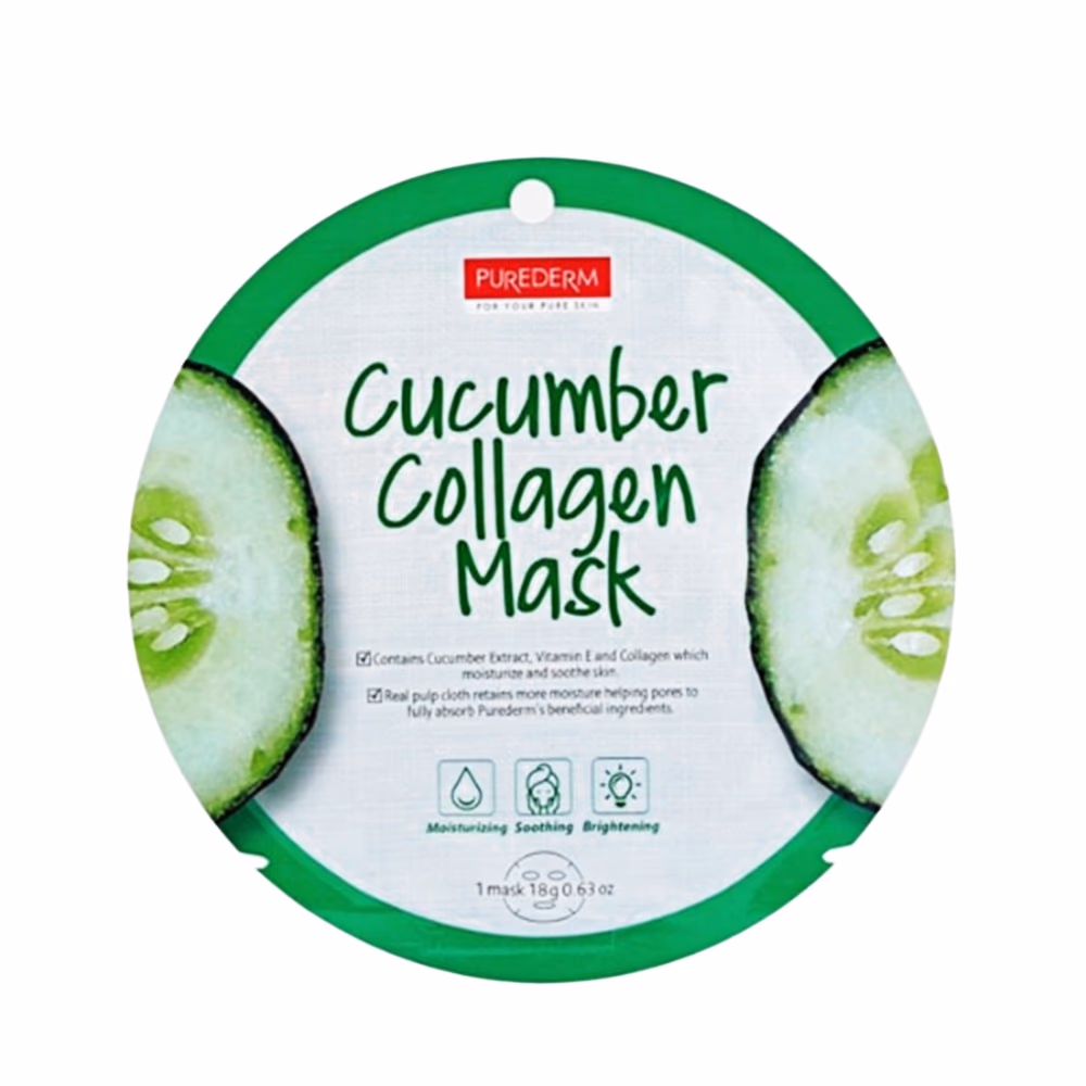 Purederm Cucumber Collagen Mask 18g ADS-806 1