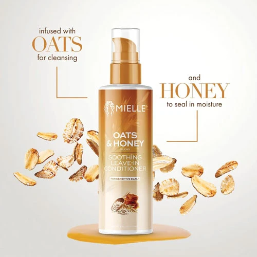 Mielle Oats and Honey Soothing Leave-In Conditioner 177ml 1