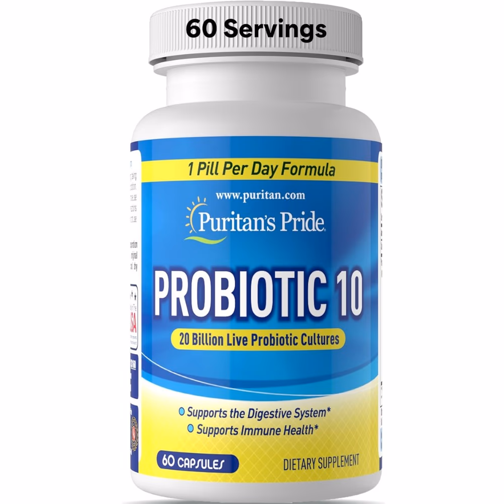 Puritan's Pride Probiotic 10-60 Capsules