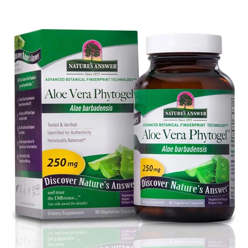 Natures Answer Aloe Vera 250mg-90 Capsules