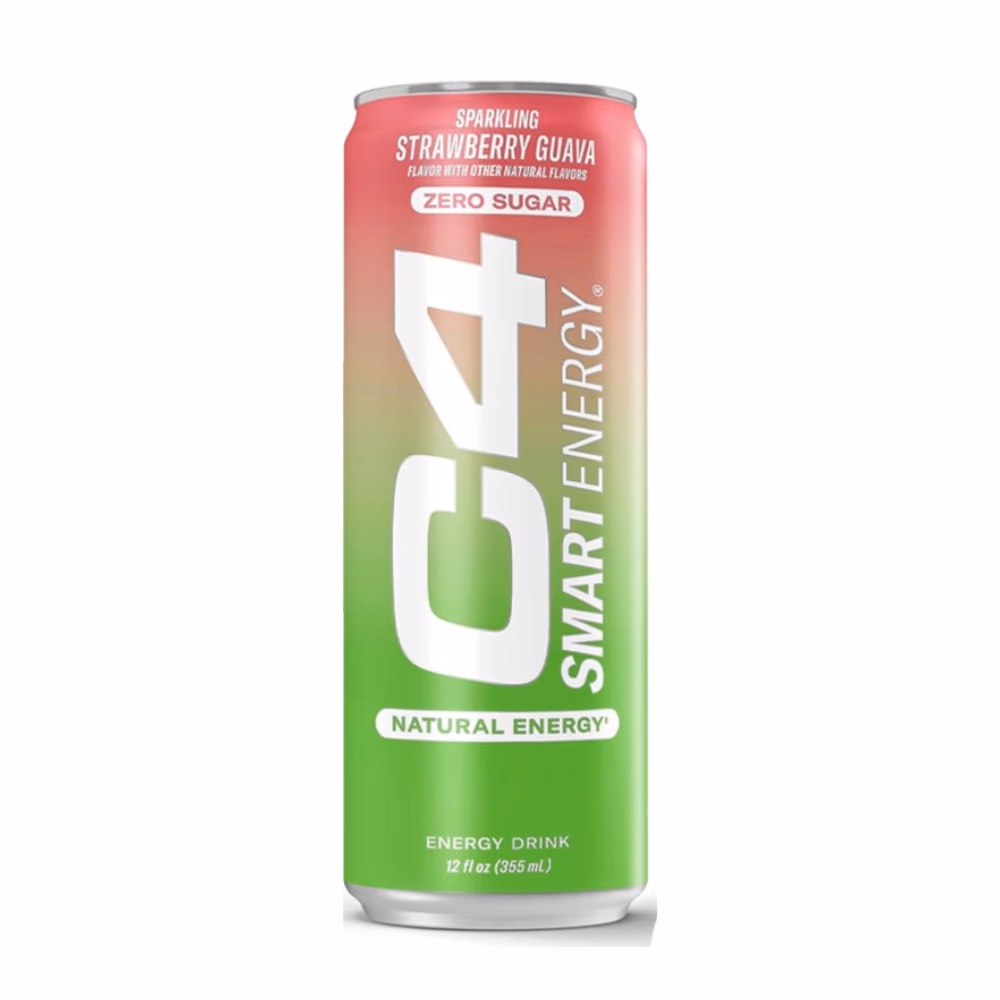 Cellucor C4 Smart Energy RTD Strawberry Guava - 355ml 1