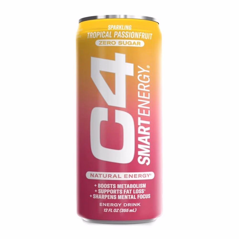 Cellucor C4 Smart Energy RTD Tropical Passion Fruit - 355ml 1
