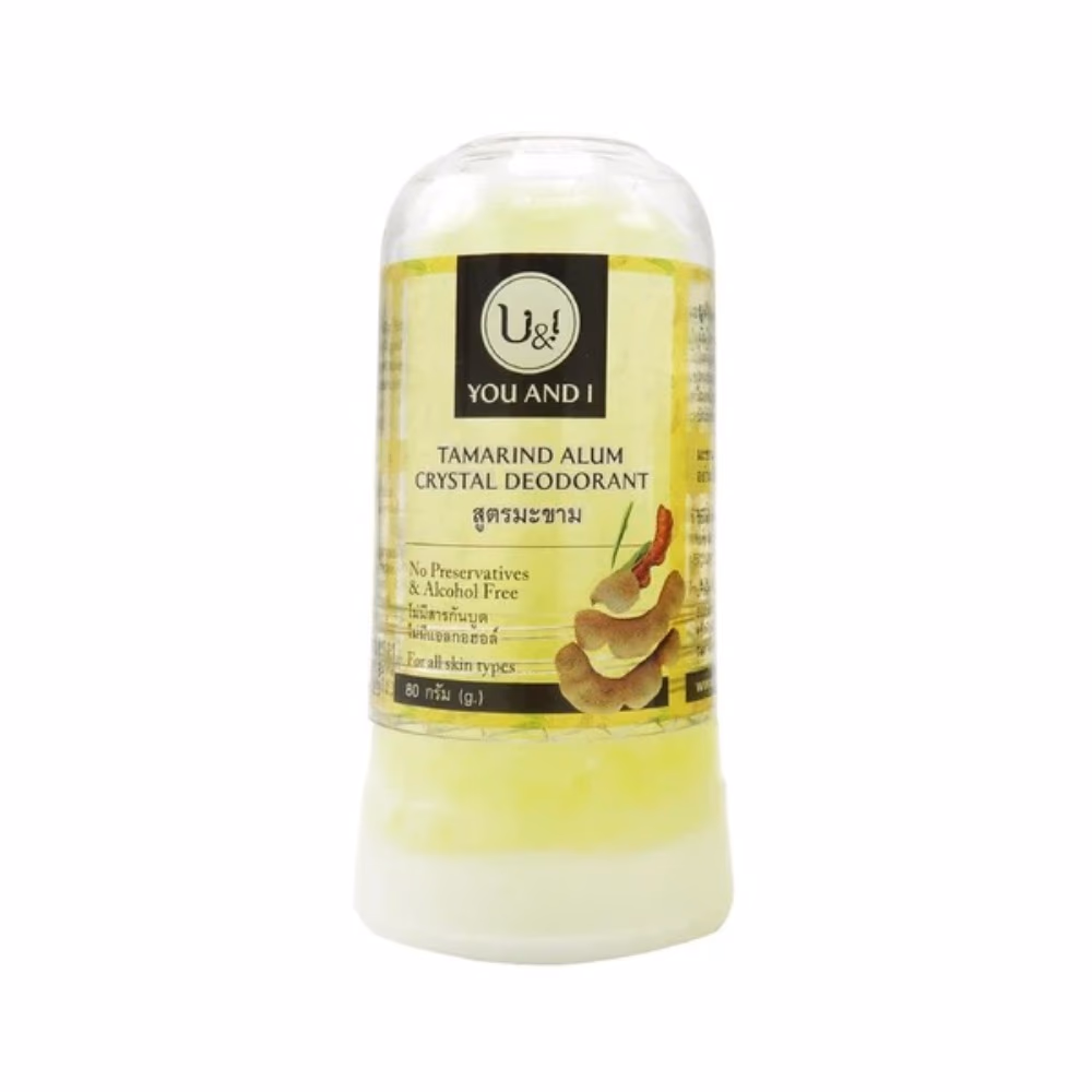 U & I Tamarind Alum Crystal Deodorant Stick 80g