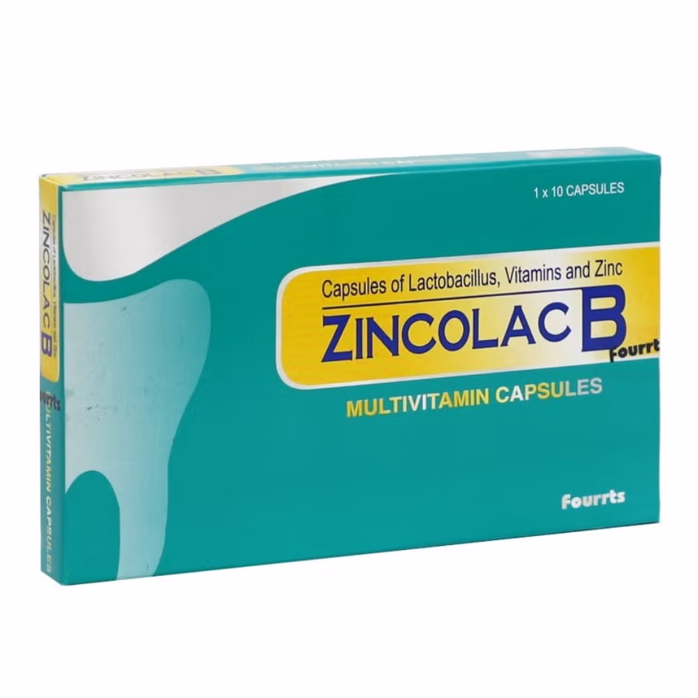 Zincolac B Capsules 10