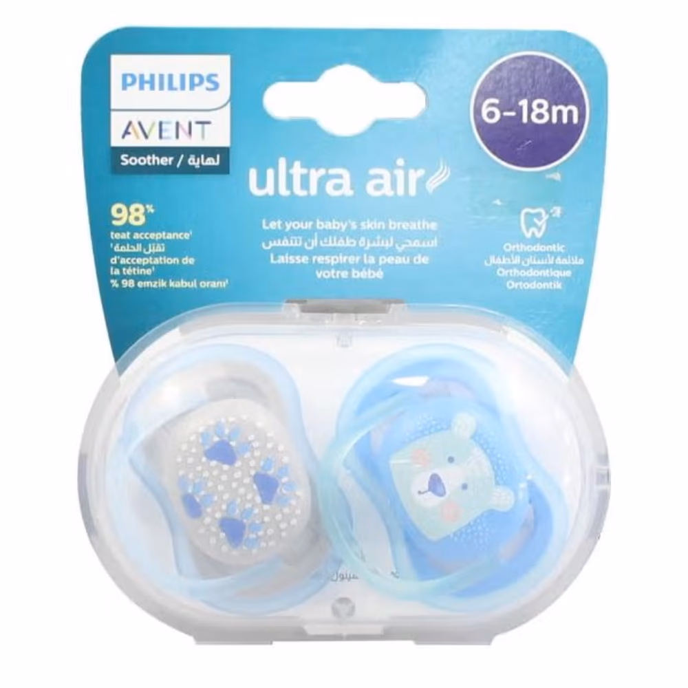 Philips Avent Soother Ultra Air 6-18M SCF085/06