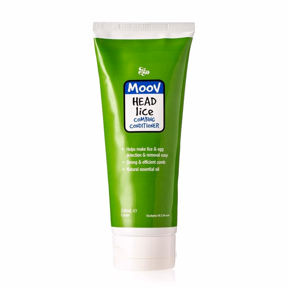 Ego Moov Head Lice Comb + Conditioner